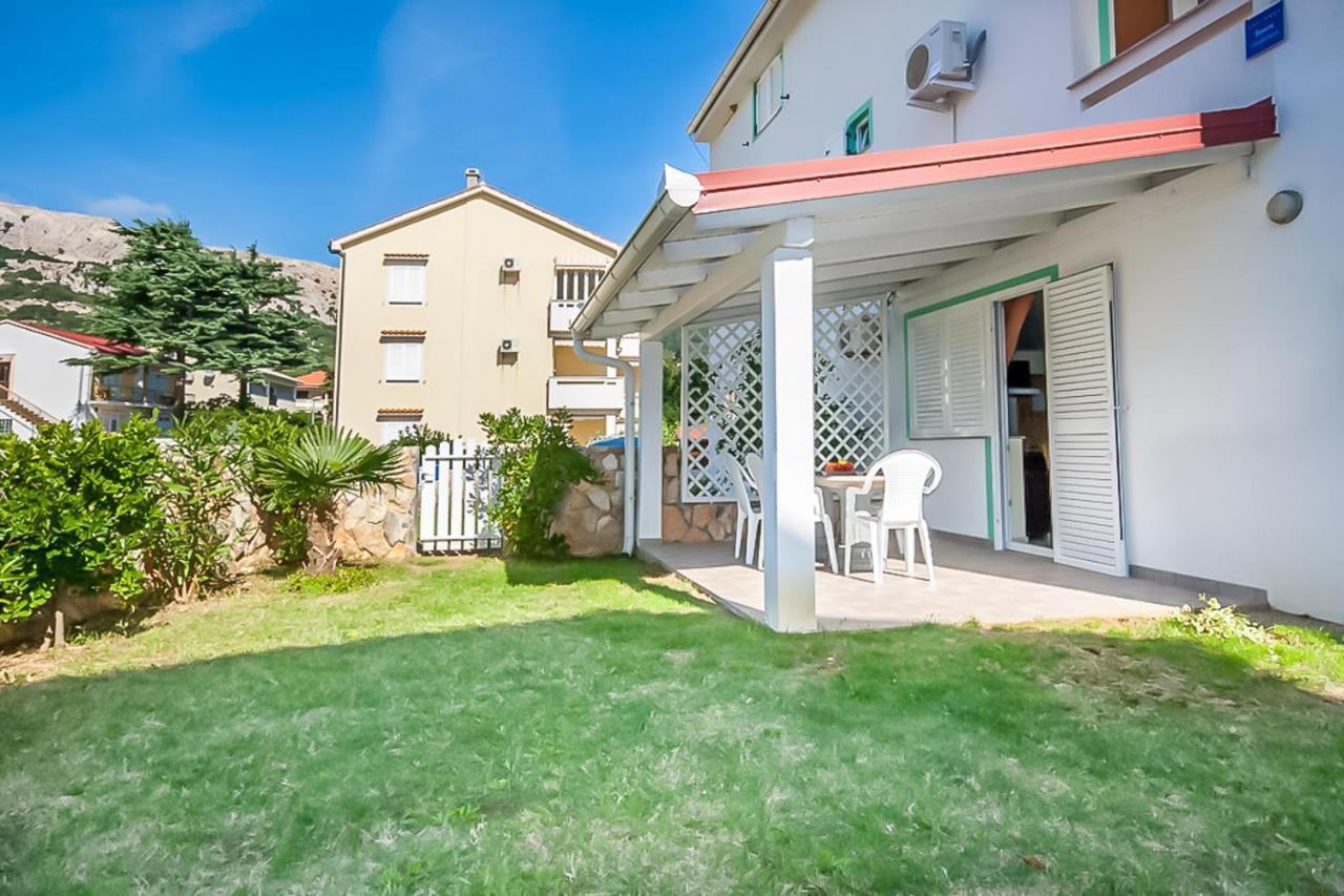 Apartments Ljubica Garden Baška Dış mekan fotoğraf